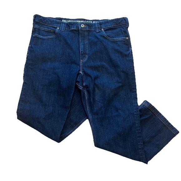 Duluth Trading Men’s 40x30 Ballroom Double Flex Slim Fit Jeans Denim Work - Picture 1 of 9